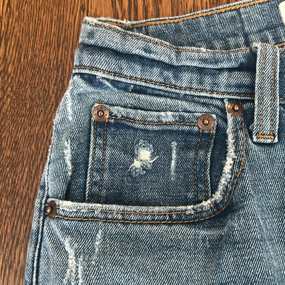 Abercrombie & Fitch the ankle straight ultra high Rise - Picture 3 of 8